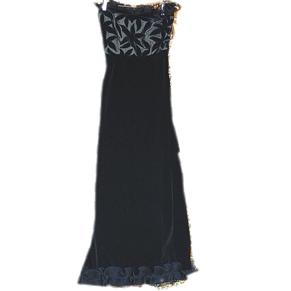 1950's Vintage Strapless Velvet Gown- No One Deserves This